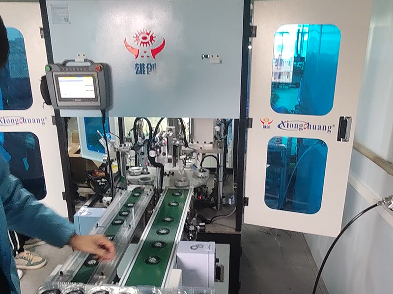 球速扇叶点胶入磁机（星亮）